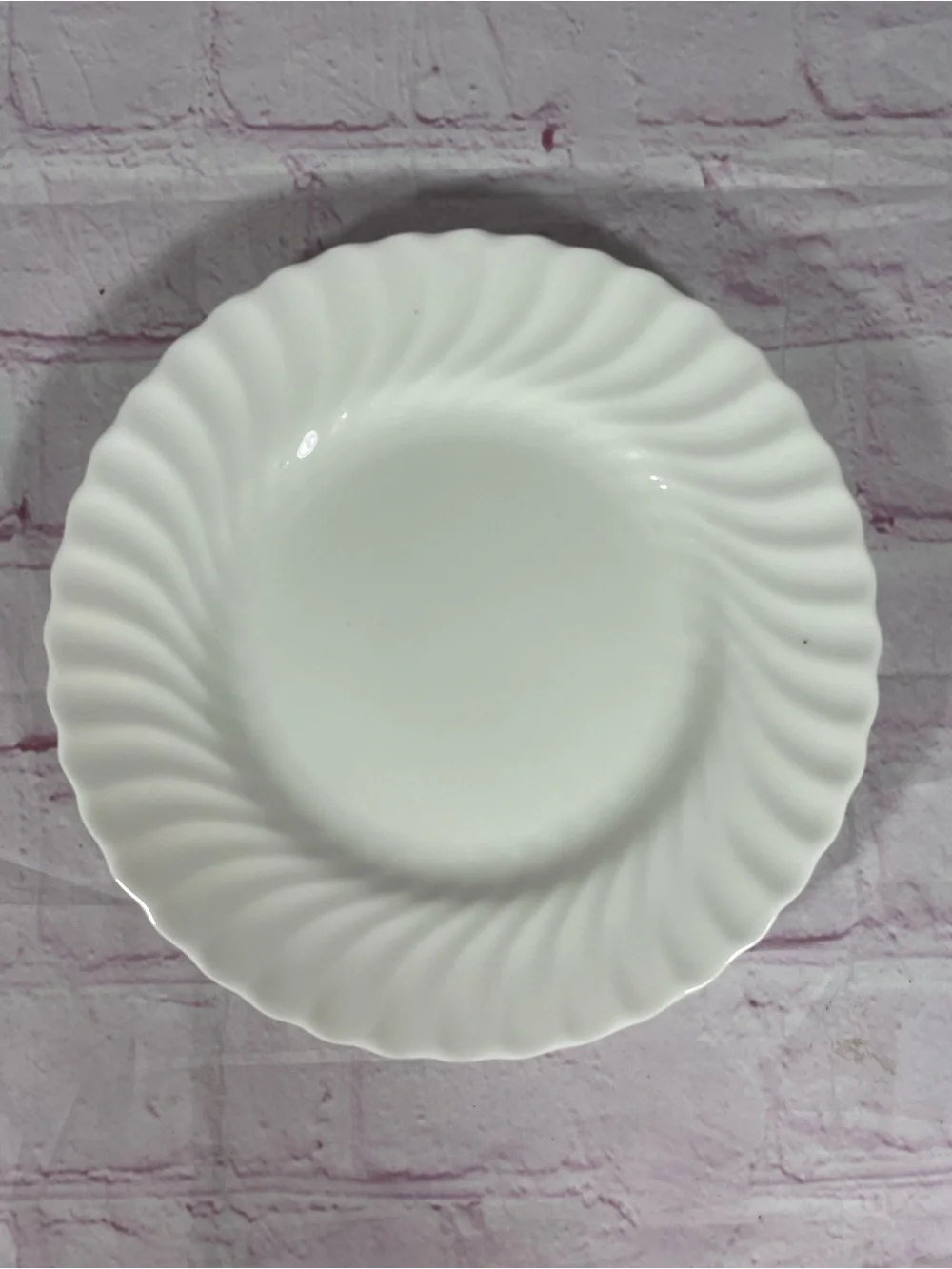 Vintage Minton White Fife Bone China Salad Plates 7 7/8” England Discontinued